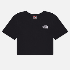 Женская футболка The North Face Cropped, цвет чёрный, размер XL