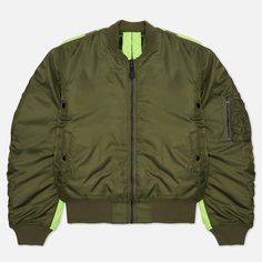 Мужская куртка бомбер maharishi Hi-Vis MA-1 Flight, цвет оливковый, размер XXL