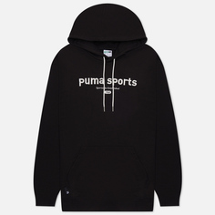 Мужская толстовка Puma Puma Team Hoodie TR, цвет чёрный, размер XXL