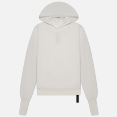 Мужская толстовка Rick Owens DRKSHDW Luxor Gauntlet Granbury Hoodie, цвет белый, размер XL