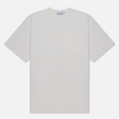 Мужская футболка EASTLOGUE Permanent One Pocket 23FW, цвет белый, размер XL