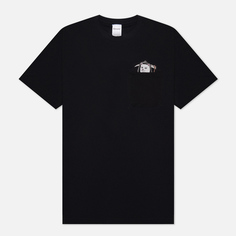 Мужская футболка RIPNDIP Grim Nermer Pocket, цвет чёрный, размер M