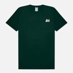 Мужская футболка RIPNDIP Pumpkin Nerm Pocket, цвет зелёный, размер L