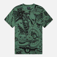Мужская футболка RIPNDIP Dark Twisted Fantasy, цвет оливковый, размер L