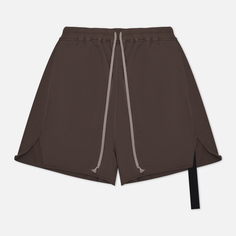 Мужские шорты Rick Owens DRKSHDW Luxor Long Boxers, цвет коричневый, размер M