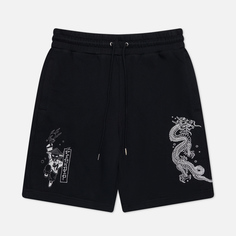 Мужские шорты RIPNDIP Ryu Sweat, цвет чёрный, размер L