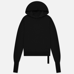 Женская толстовка Rick Owens DRKSHDW Luxor Gauntlet Granbury Hoodie, цвет чёрный, размер M