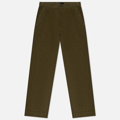 Мужские брюки maharishi Hemp Corduroy Loose Chino, цвет оливковый, размер XXL