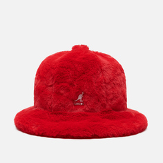 Панама Kangol Faux Fur Casual, цвет красный, размер L