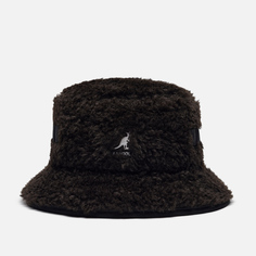 Панама Kangol Faux Shearling Utility, цвет чёрный, размер L