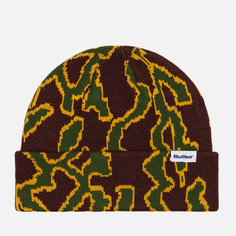 Шапка Butter Goods Surge, цвет бордовый