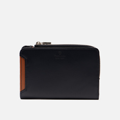 Кошелек Master-piece Notch Leather Middle Fastener, цвет синий