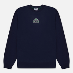 Мужская толстовка Lacoste Signature Print Jogger, цвет синий, размер L