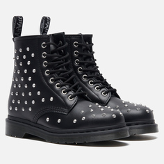 Ботинки Dr. Martens 1460 Stud Wanama Leather Lace Up, цвет чёрный, размер 36 EU