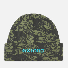 Шапка GX1000 Floral, цвет зелёный