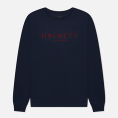 Мужская толстовка Hackett Heritage Crew, цвет синий, размер XXXL