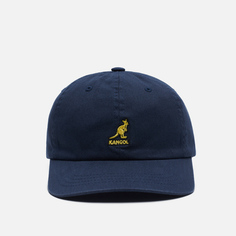 Кепка Kangol Washed Baseball, цвет синий