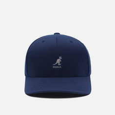 Кепка Kangol Wool Flexfit Baseball, цвет синий, размер L-XL