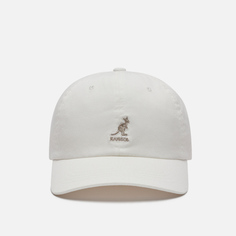 Кепка Kangol Washed Baseball, цвет белый