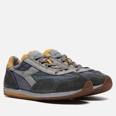 Мужские кроссовки Diadora Heritage Equipe Dirty Stone Wash, цвет синий, размер 40.5 EU