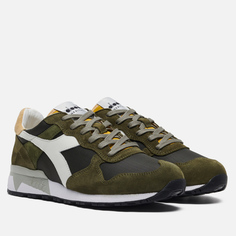 Мужские кроссовки Diadora Heritage Trident 90 Ristop, цвет зелёный, размер 47 EU