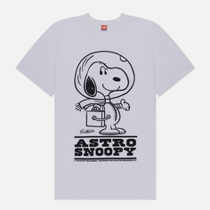 Мужская футболка TSPTR x Peanuts Astrosnoopy, цвет белый, размер M