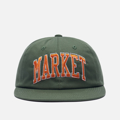 Кепка MARKET Offset Arc 6 Panel, цвет зелёный