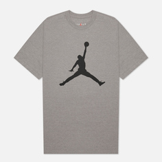 Мужская футболка Jordan Jumpman Crew, цвет серый, размер L