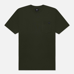 Мужская футболка Edwin Pocket, цвет зелёный, размер XXL