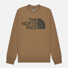 Мужская толстовка The North Face Standard Crew, цвет бежевый, размер M