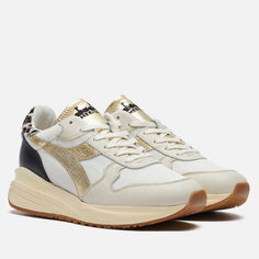 Женские кроссовки Diadora Heritage Venus Metallic Animalier, цвет бежевый, размер 36 EU