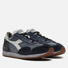 Мужские кроссовки Diadora Heritage Equipe Dirty Stone Wash, цвет синий, размер 41 EU