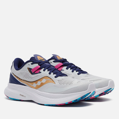 Мужские кроссовки Saucony Guide 15, цвет серый, размер 45 EU