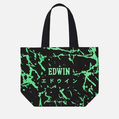 Сумка Edwin Logo Tote Shopper, цвет зелёный