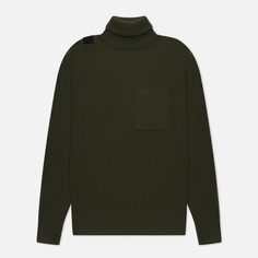 Мужской свитер MA.Strum Milano Knit Roll Neck, цвет оливковый, размер M