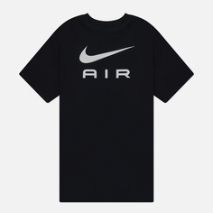 Женская футболка Nike Air Loose Fit, цвет чёрный, размер S