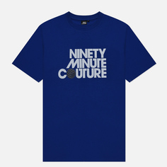 Мужская футболка Peaceful Hooligan Logo 90 Minute Couture, цвет синий, размер L