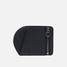 Кошелек Cote&Ciel Zippered Coin Purse Recycled Leather, цвет чёрный