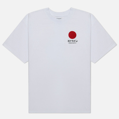 Мужская футболка Edwin Japanese Sun Supply, цвет белый, размер L