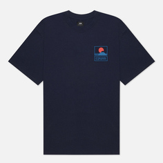 Мужская футболка Edwin Sunset On Mount Fuji, цвет синий, размер S