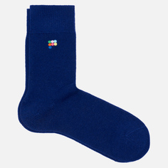 Носки PANGAIA Recycled Cashmere, цвет синий, размер 37-40 EU