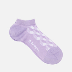 Носки Burlington Geo Rhomb Sneaker, цвет фиолетовый, размер 36-41 EU