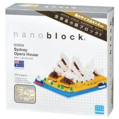 Конструктор Nanoblock Sights to See NBH-052 Сиднейский оперный театр