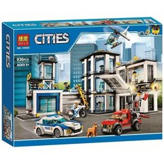 Конструктор Lari (Bela) Cities 10660 Полицейский участок, 936 дет.