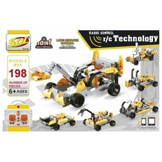 Конструктор 3D на радиоуправлении Bumble Bee R/C 10в1 198 детали Sdl