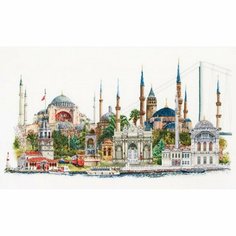 Набор для вышивания Стамбул, канва лён 36 ct 79 x 50 см THEA GOUVERNEUR 479