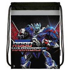 SchoolФормат Мешок для обуви Мега-робот МОМ-МРБ, черный