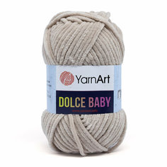 Пряжа для вязания YarnArt Dolce Baby, 50г, 85м (100% микрополиэстер) (771 светло-бежевый), 5 мотков