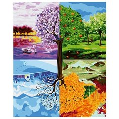 Картина по номерам "Времена года", 40x50 см Paintboy