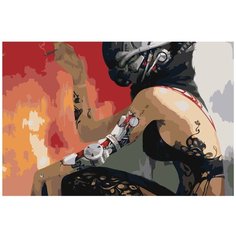 Картина по номерам, "Живопись по номерам", 80 x 120, Z-AB386